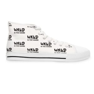 Bigfoot Wild In The Woods Women's High Top Sneakers