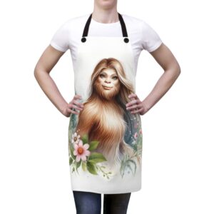 Bigfoot Lady Apron (AOP)