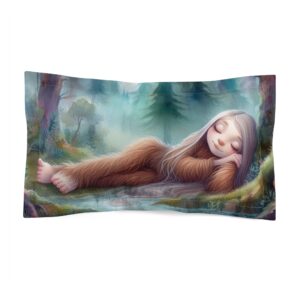 Bigfoot Lady Microfiber Pillow Sham