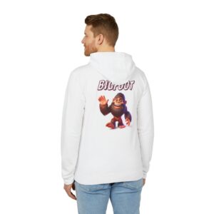 Bigfoot Hello adidas® Unisex Fleece Hoodie Customized Design